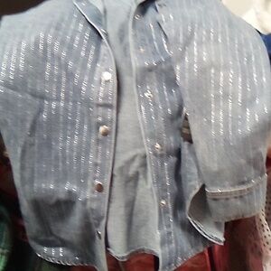 Forever 21 Denim Button-Up Shirt